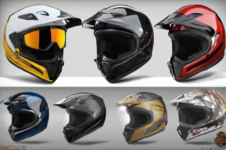 Najlepsze kaski motocyklowe przygodowe na długie wyprawy moto