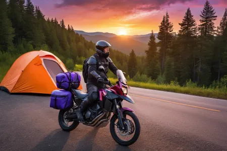 Najlepsza lista sprzętu kempingowego dla motocyklistów